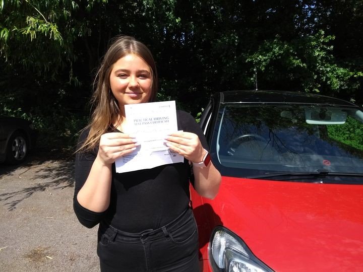 A-Star Driving School learner who passed with Mark