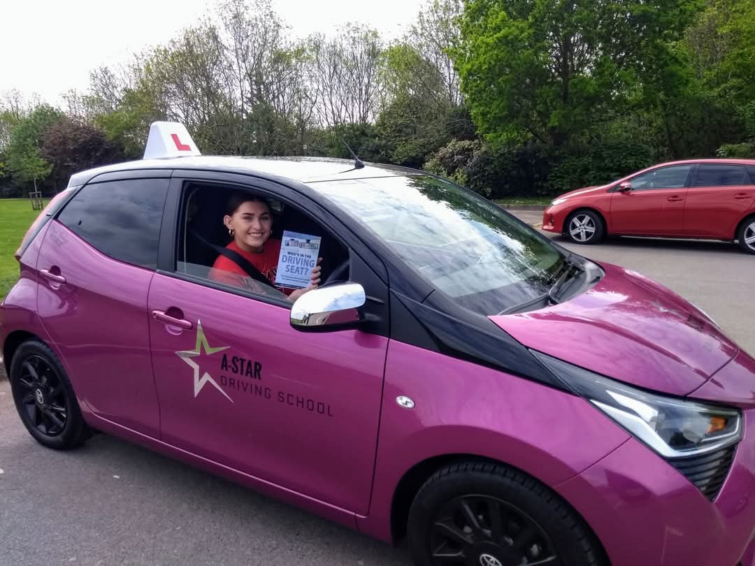 A-Star Driving School learner who passed with Mark