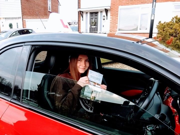 A-Star Driving School learner who passed with Mark