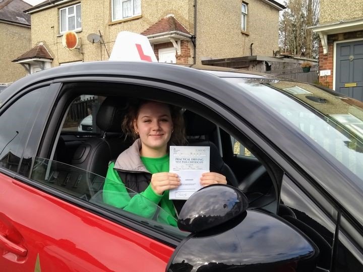 A-Star Driving School learner who passed with Mark