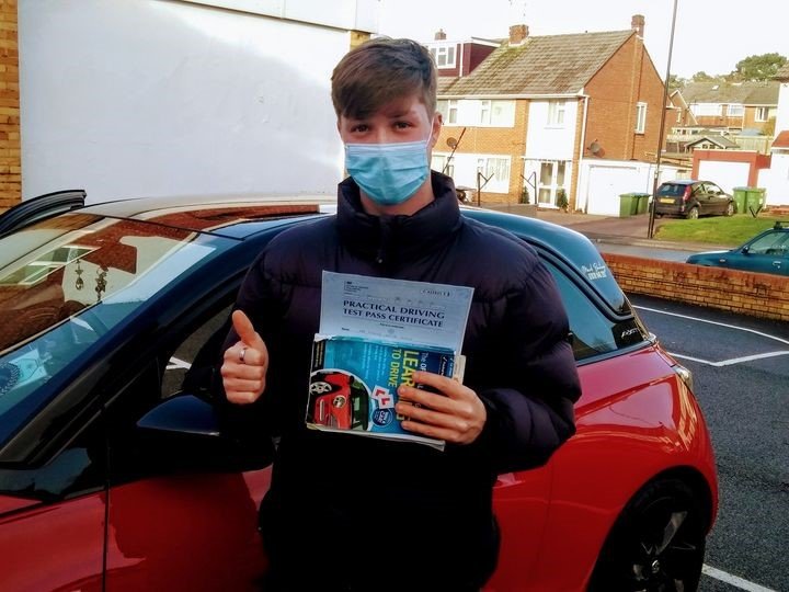 A-Star Driving School learner who passed with Mark